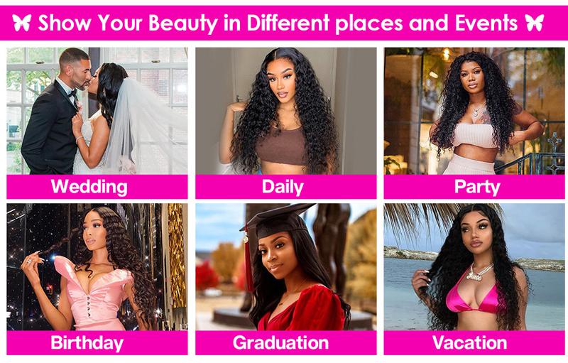【Upgrade】Pizazz Drawstring Wigs 13x6 Glueless Lace Frontal Wigs Pre Everything Ear to Ear HD Transparent Lace Skin Melted Brazilian Body Wave Human Hair Wigs 220% Full Density Glueless Ready to Wear Wigs For Women