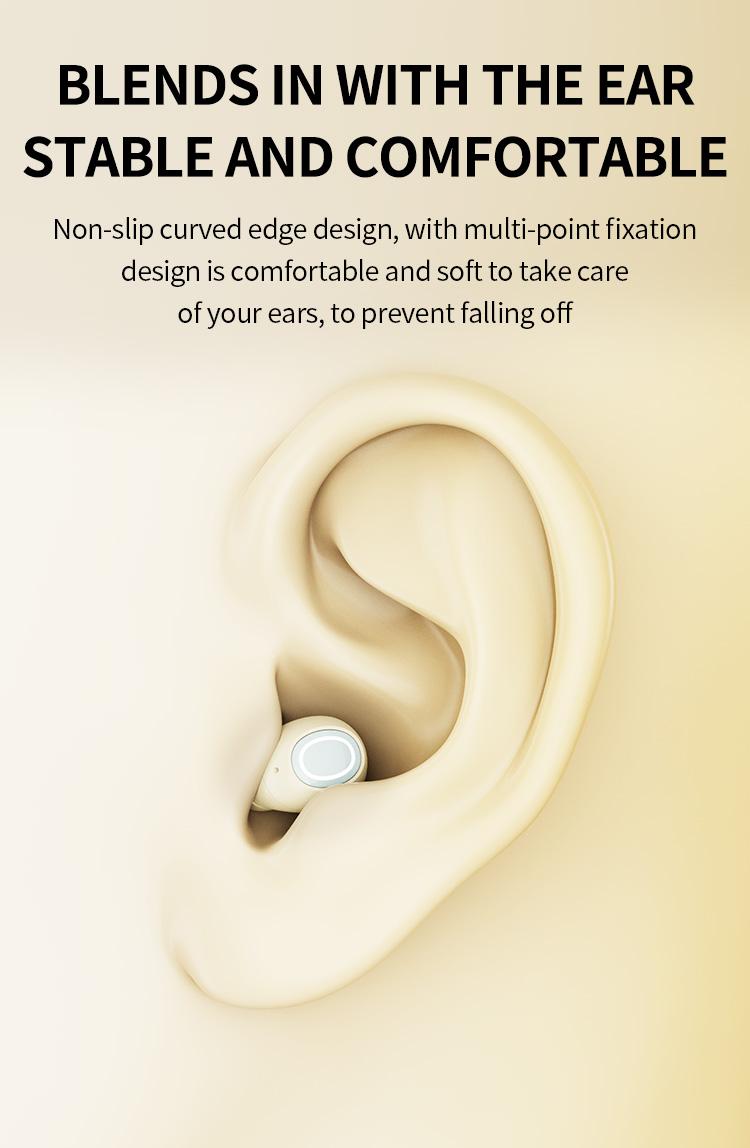 Invisible Earbuds, Ultra-Compact Mini Earphones, True Wireless Earbuds, Wireless Sleep Earbuds, Sleep Headphones, No Flashlight Needed, Perfect Gift for Girlfriend