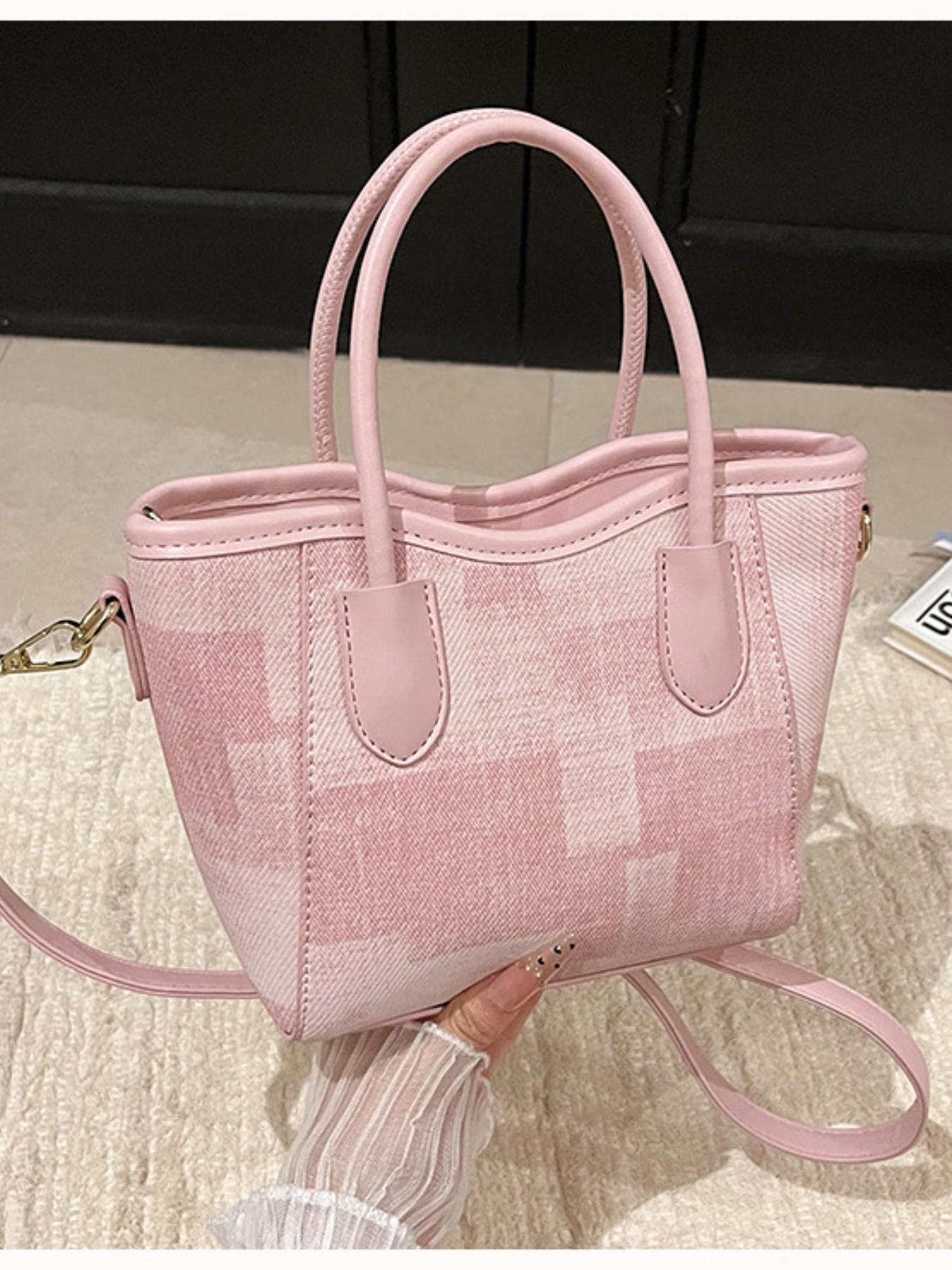 Unique Design Bucket Bag for Women, 2026 New Single Shoulder Crossbody Bag, Simple Casual Elegant Trendy Handbag for Ladies