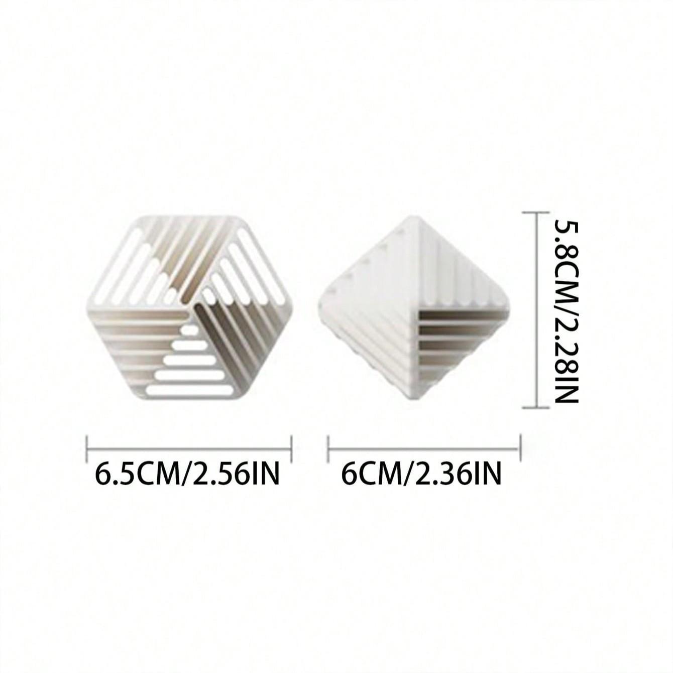 4 Reusable Anti-Shrink Laundry Balls, Ideal for Dryer, Bathroom, Home, Travel, Apartment, Hotel, Durable and Effective