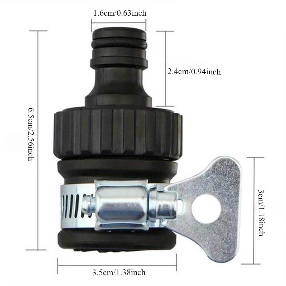 High Pressure Hose Fittings Adapter, Leak-Proof Faucet Connector, Durable Garden Watering Pipe Accessories, Quick Connect Car Wash Spray Gun, Water-Saving Gardening Tool Kit, Easy Installation Multi-Function Hose Attachments
