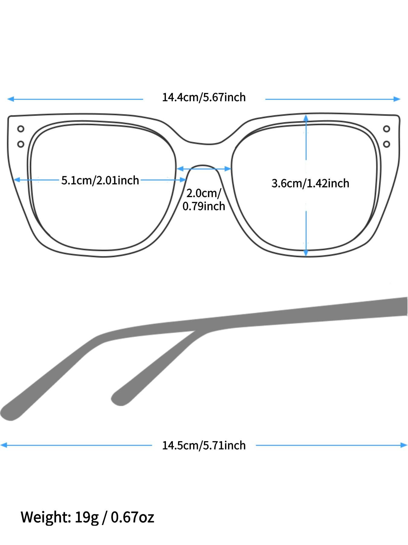 Vintage Oval Frame Eyeglasses, Blue Light Blocking Eyeglasses for Women & Men, Perfect for Work, Study and Daily Wear