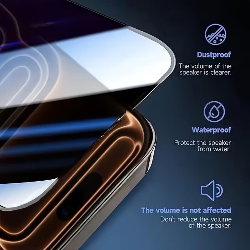 5 pack Full Cover Privacy Screen Protector for iPhone 17 Pro Max/17 Pro/17 Air/16e/17/16/15/14/13/12/11/Pro/Pro Max/Plus/Mini/X/XS/XR/XS MAX/7/8/SE,One-Click Film Applicator,9H Hardness,Anti-Scratch,Anti-Fingerprint,Bubble-Free Application,Easy to Install