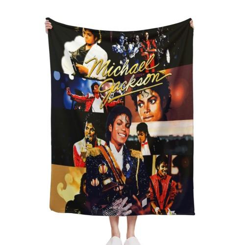 Retro Music Star Photo Collage Soft Fleece Throw Blanket Available In 30X40in 40X50in 50X60in 60X80in For Teens Adults Music Fans Bedroom Sofa Couch Dorm Travel Camping Home Decor Birthday Holiday Gift