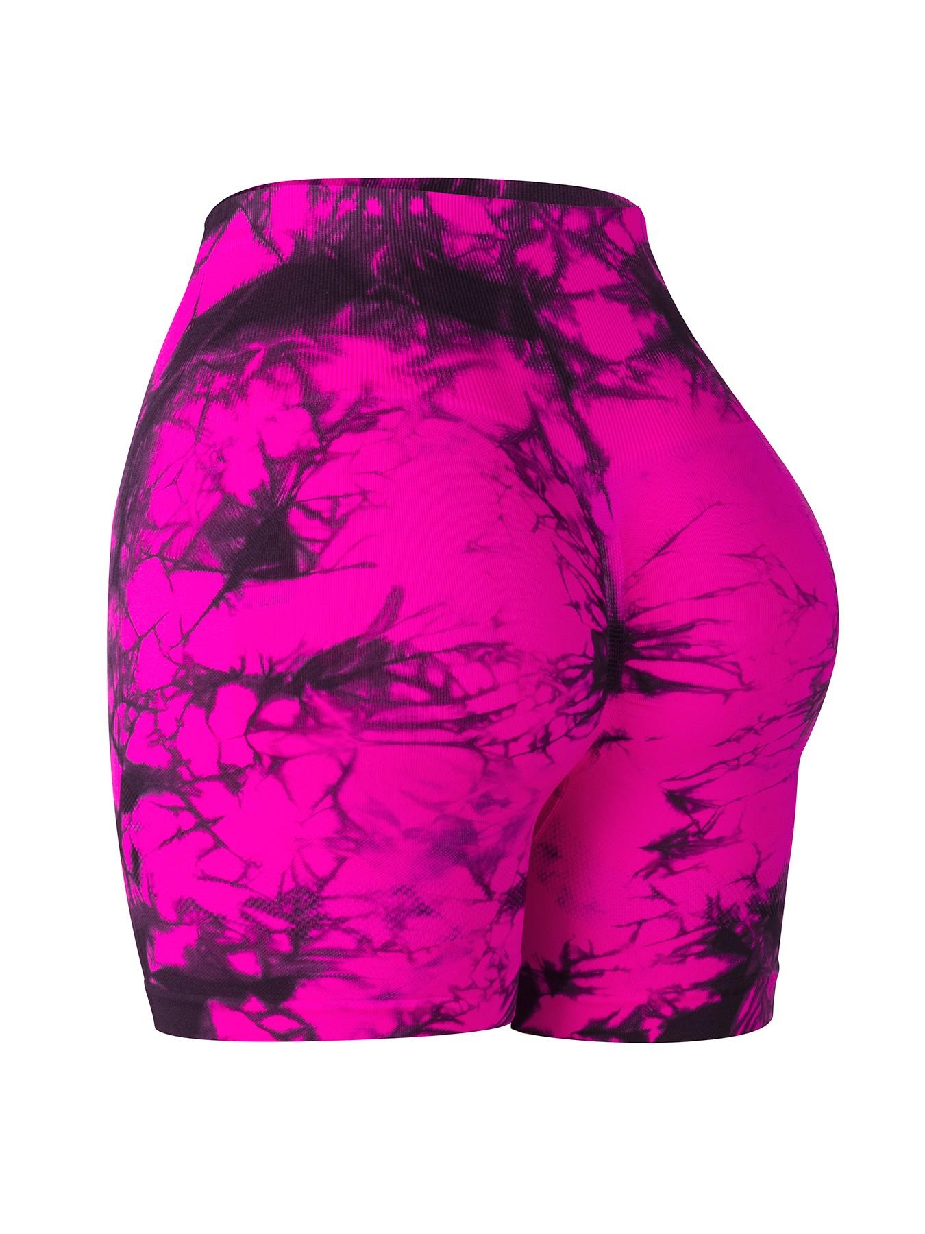 New Women's Sportswear Shorts, Soft Seamless Yoga Workout Shorts, Stretchy Seamless Shorts, Multi-Pack Colorful, High Elasticity High Waist High Waisted Belly Control Tummy Control Shorts, Gym & Sports Wear, Gym Exercise Activewear, Athletic Wear Shorts