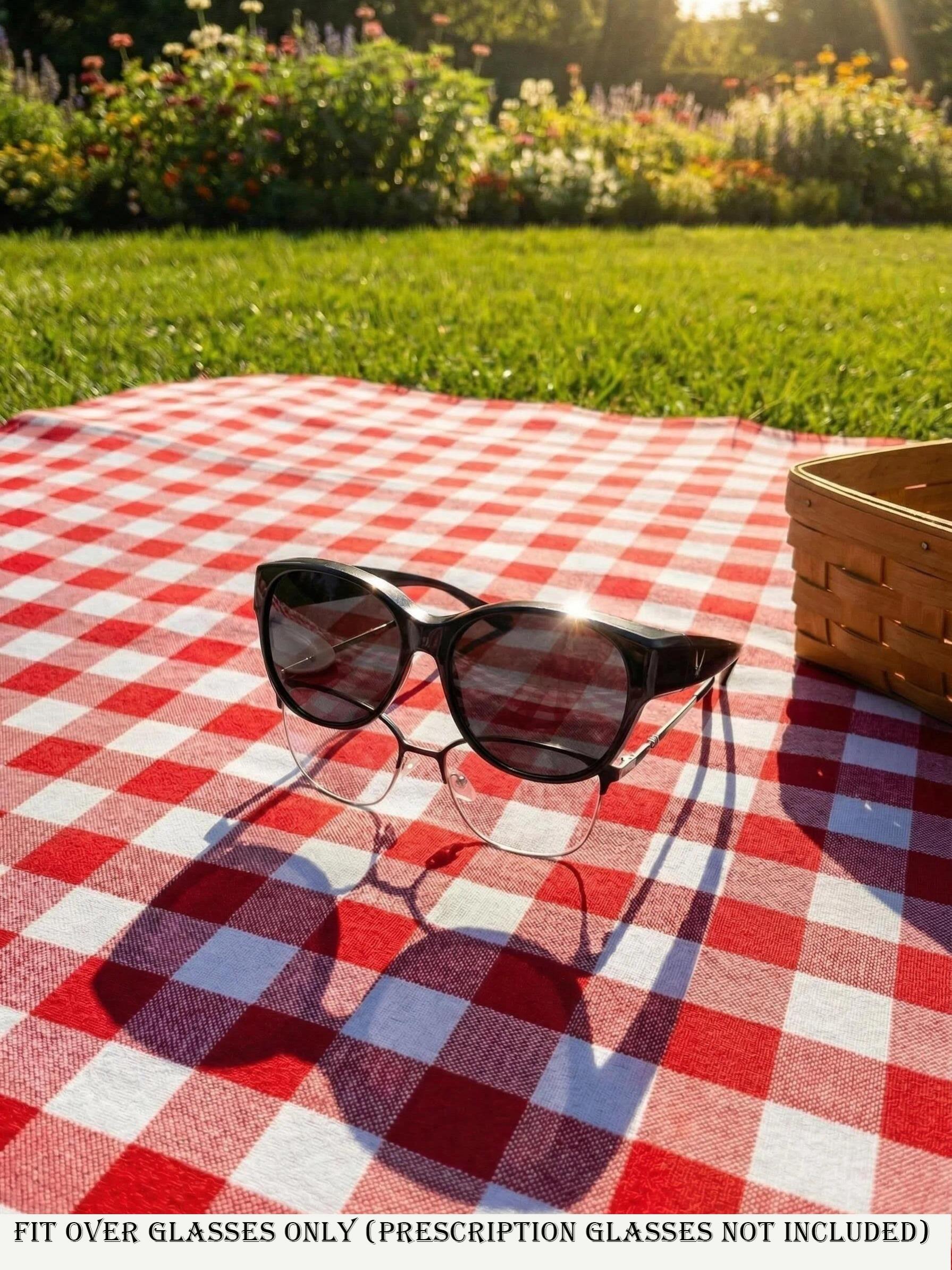 Women's Fashion Round Sunglasses, UV Protection Sun Glasses, Daily Wear, Travel, Beach Vacation, Driving, Outdoor Sports, Unisex