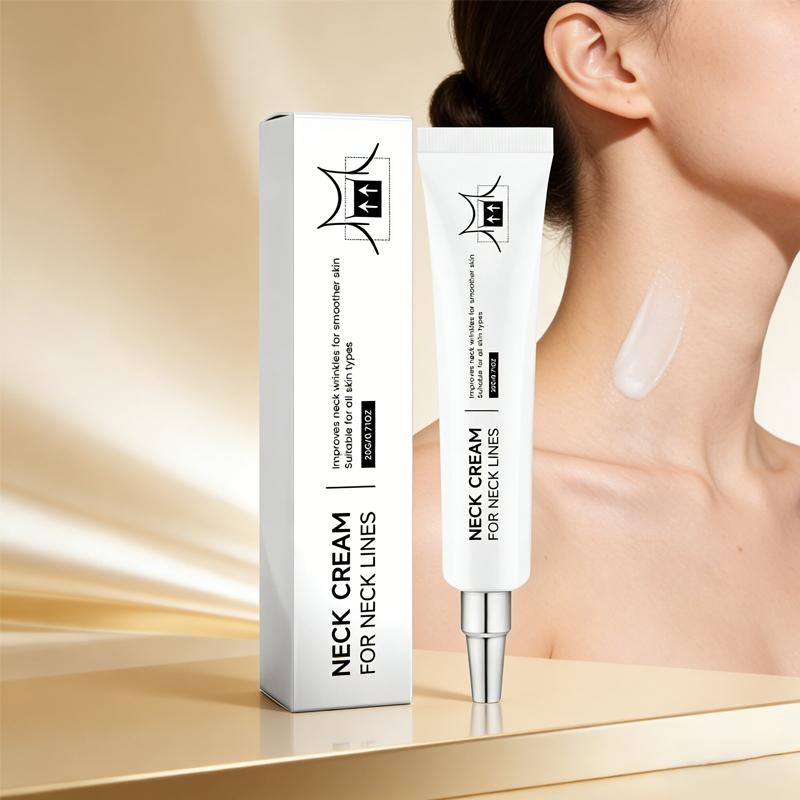 Neck Lifting Hydrating Cream, Anti-Wrinkle Neck Firming Balm, Wrinkle Reduction, Skin Tightening, Moisturizing Care for Neck Area