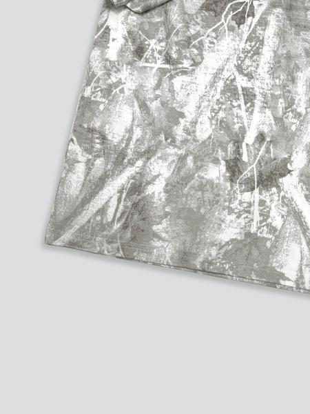 Unisex Camouflage Tree Branch Print T-Shirt, Short Sleeve Casual Summer Top, Fitted Style, Trendy Fashion for Daily Wear