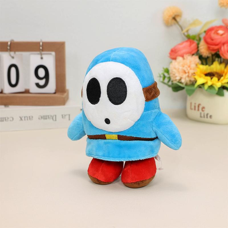 Cute Super Mario Bros Shy Guy Plush Colors Soft animal plush Stuffed Toys Doll Gift 6"