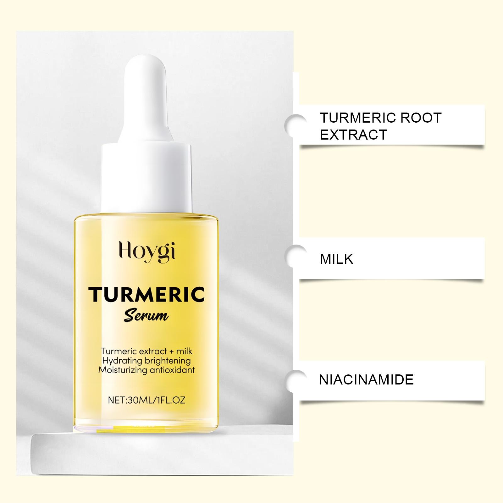 Turmeric Milk Moisturizing Serum, Nourishing & Hydrating Formula, Daily Skin Care Essentials, Benefits, Natural Ingredients