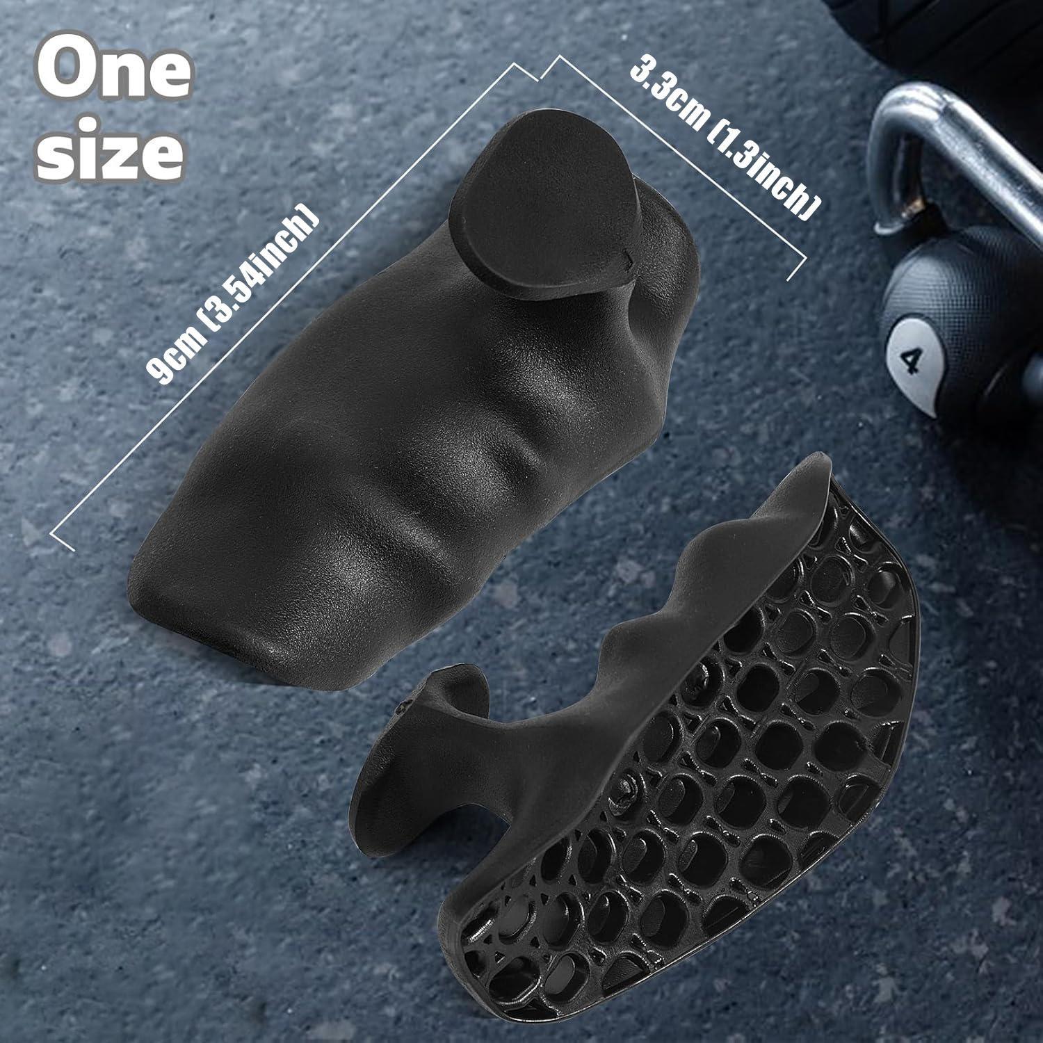 Weight Lifting Grips, Anti-Slip Training Hand Grips, Ergonomic Rubber Hand Protectors, Suitable for Weightlifting, Pull-Ups, Gym Training and Fitness Workouts, for Men and Women