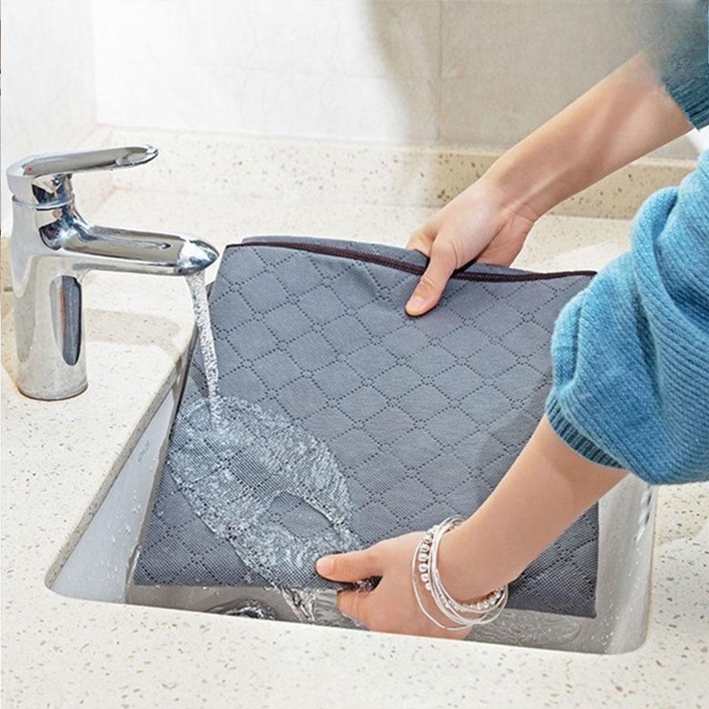Multifunctional Storage Box, High Appearance Household Organizer with Lid & Drainage Function
