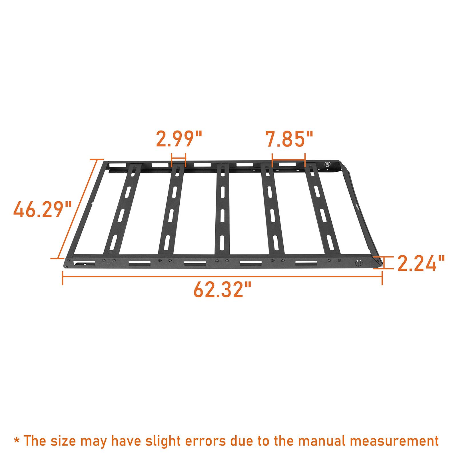 Hooke Road Roof Rack For 2010-2024 Toyota 4Runner Automotive Accessories