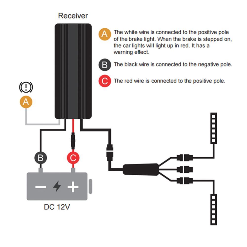 12Pcs Motorcycle RGB LED Neon Under Glow Lights Strip Kit Universal DIY Cool Acc