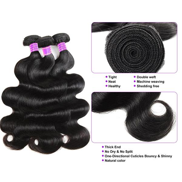 4x4 Closure With Bundles 28 30 Inch Brazilian Body Wave Bundles With Closure 3/4 PCS Human Hair Bundles With Closure Free Part
