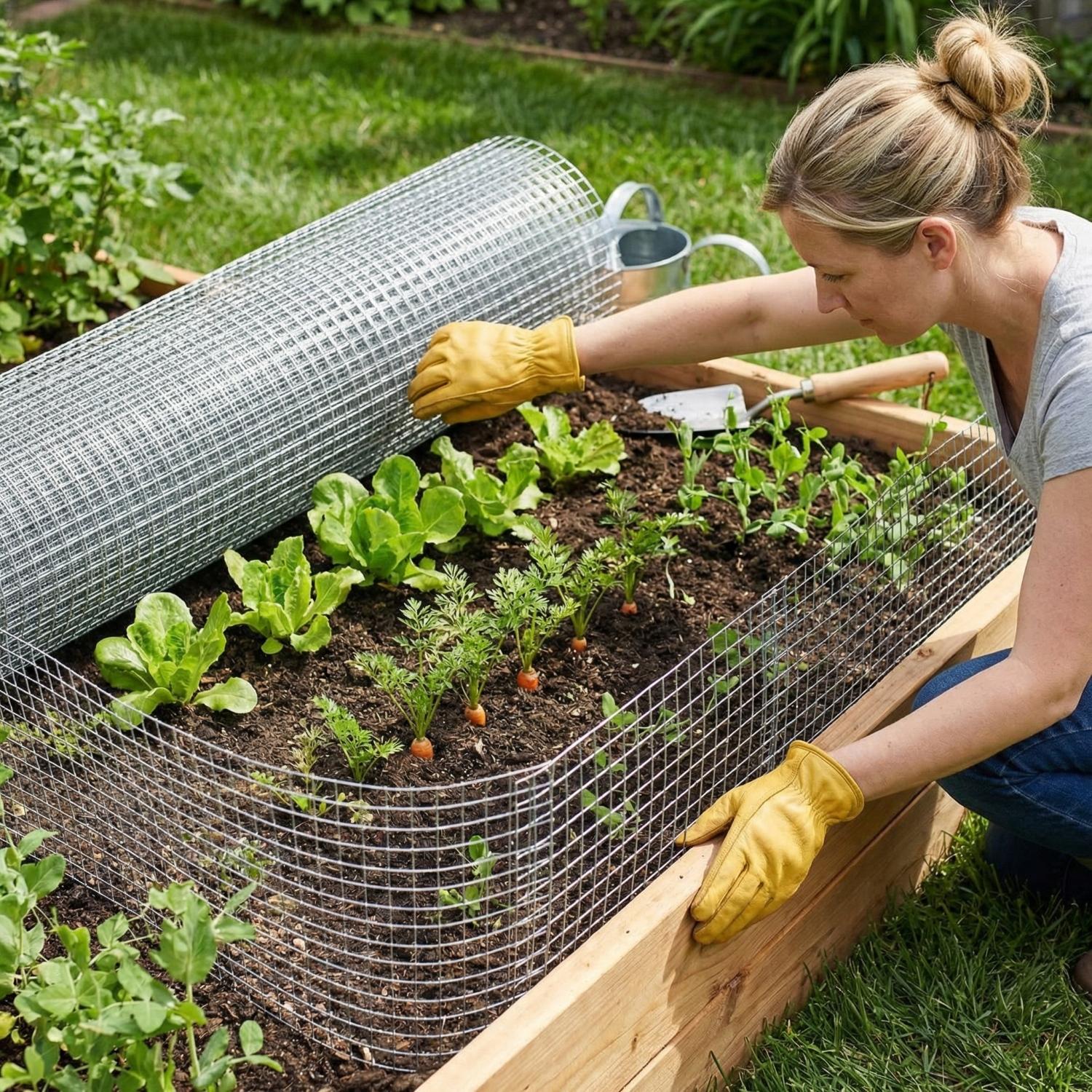 Galvanized Welded Wire Mesh Roll, 1000cm X 50cm, 1/2 Inch Hole Size, Iron Wire Fence for Chicken Coop, Garden, Pet Enclosure, DIY Projects