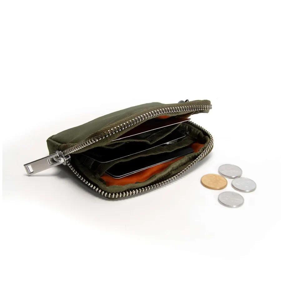 Japanese Men Wallet Earbuds Storage Bag Credit Card Holder Case for Boys Girls Journey Bank Card Organizer  Zipper Coin Purse