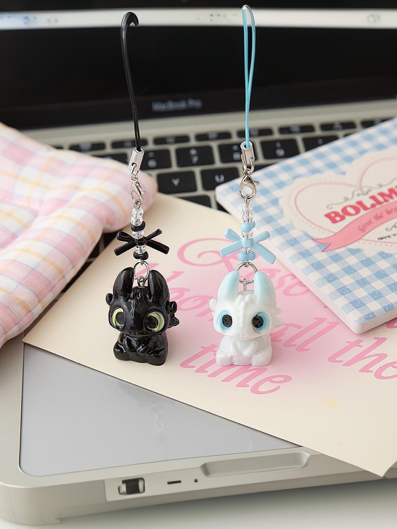 Creative small gift Toothless Light-Up Couples Phone Chain How to Train Your Dragon Figurine Bag Pendant