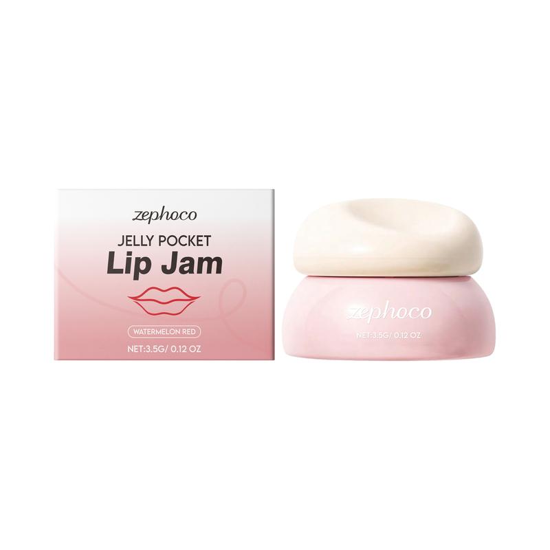 Moisturizing Lip Balm Set Chocolate Watermelon Color Jelly Texture Gentle Hydration Nourishing Lips Daily Care