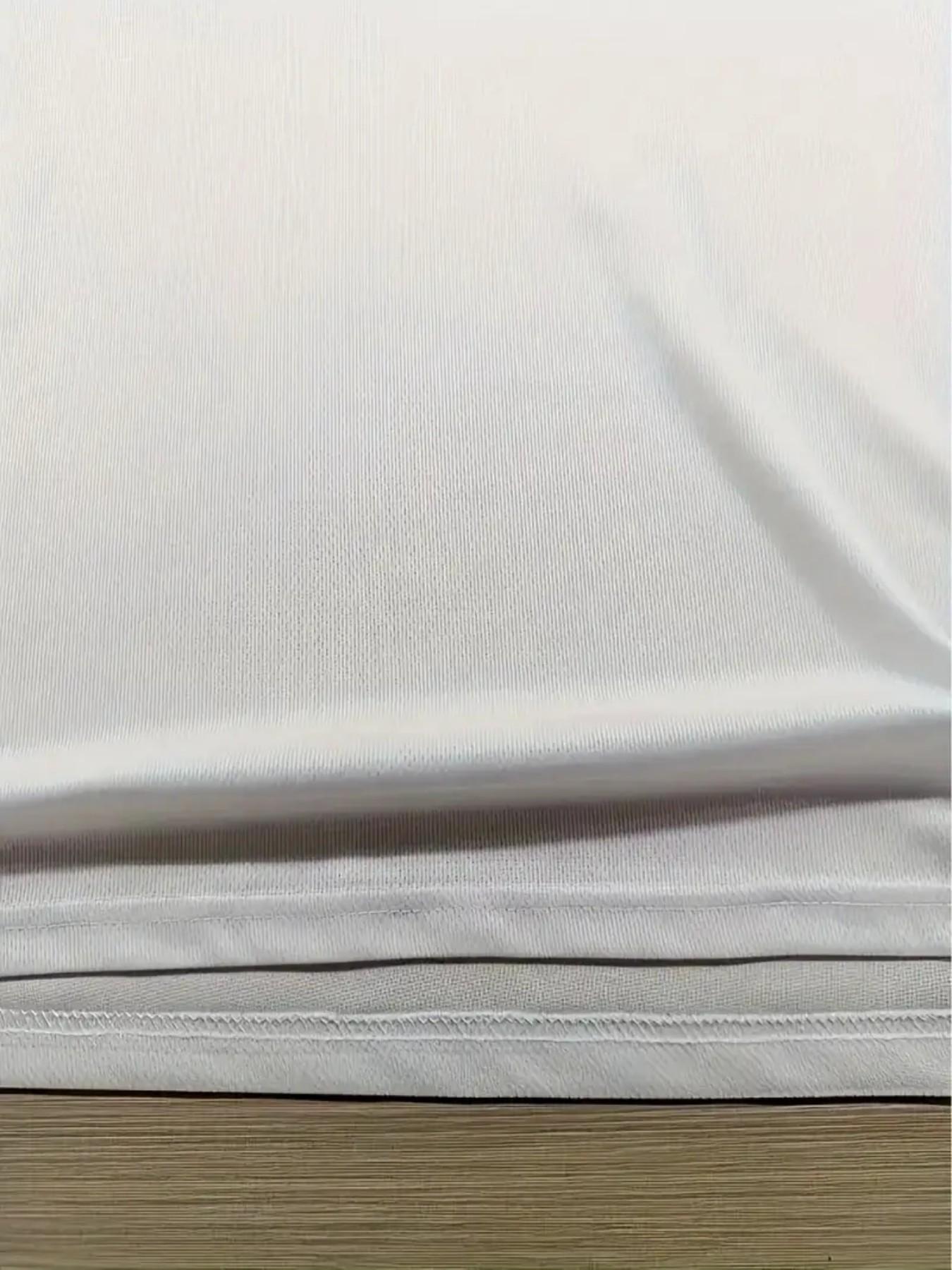 Basketball Player Graphic Print Men's Short Sleeve T-Shirt, Fashion Casual Round Neck Top, Comfortable for Outdoor and Sports Activities