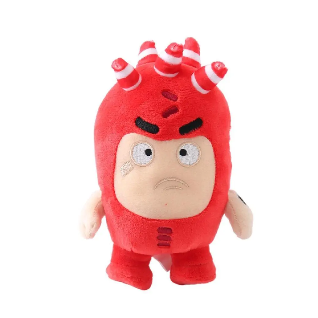 Lot Oddbods Cartoon Plush Toys Stuffed Kids Toy Collection Kids Doll Christmas Birthday Gift Home Decoration 18 cm-24cm