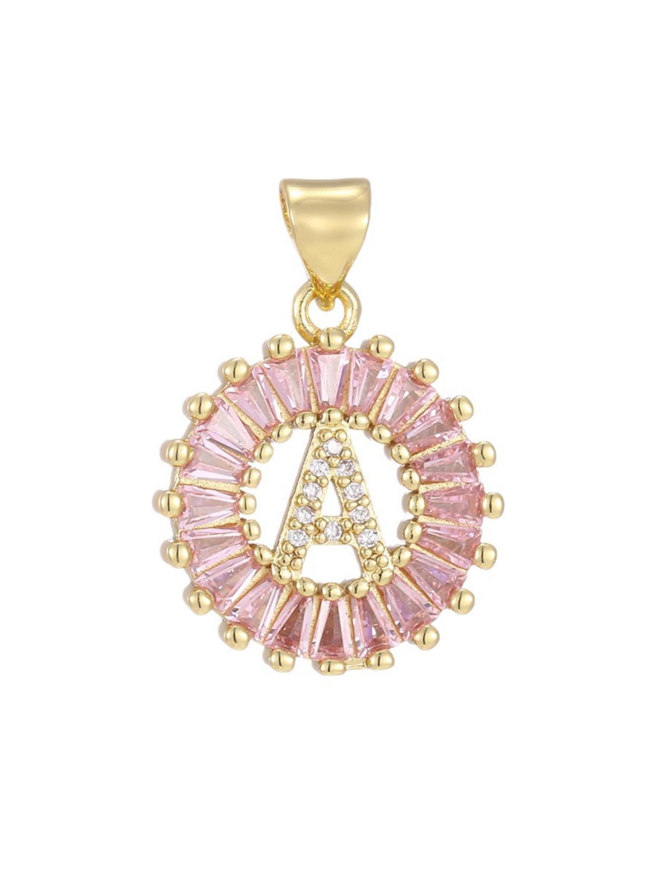 2-Piece Initial Pendant Necklace Set, 14k Adjustable Chain, Fashion Layered Jewelry, Perfect Gift for Women, All Seasons