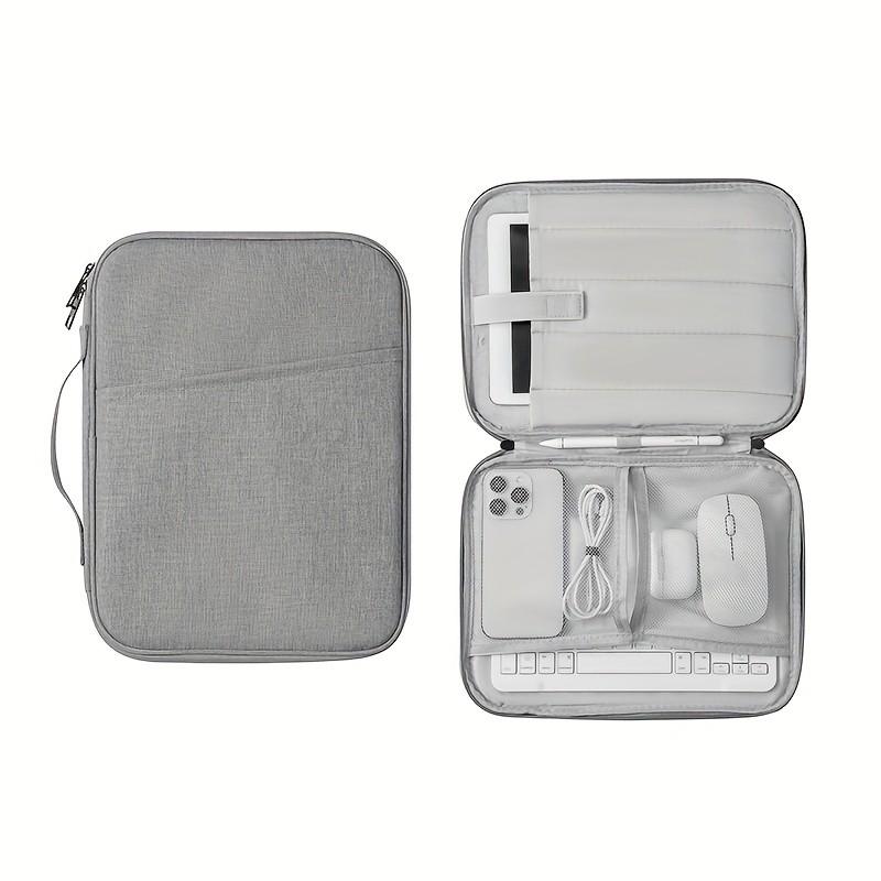 Vertical Polyester Laptop Case for Macbook Air/pro, Surface Series, Dell Xps, Hp Stream, with Pocket, Durable Protection