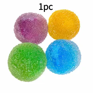Mousse Filled Squishy Stress Ball, Slow Rising Squishies, with Sand-like Touch Ice Cream Scented Sensory Toy for Kids Adults Stress Relief This slow-rising 'malt ball' is perfect for use in the office, during study sessions, or relaxation