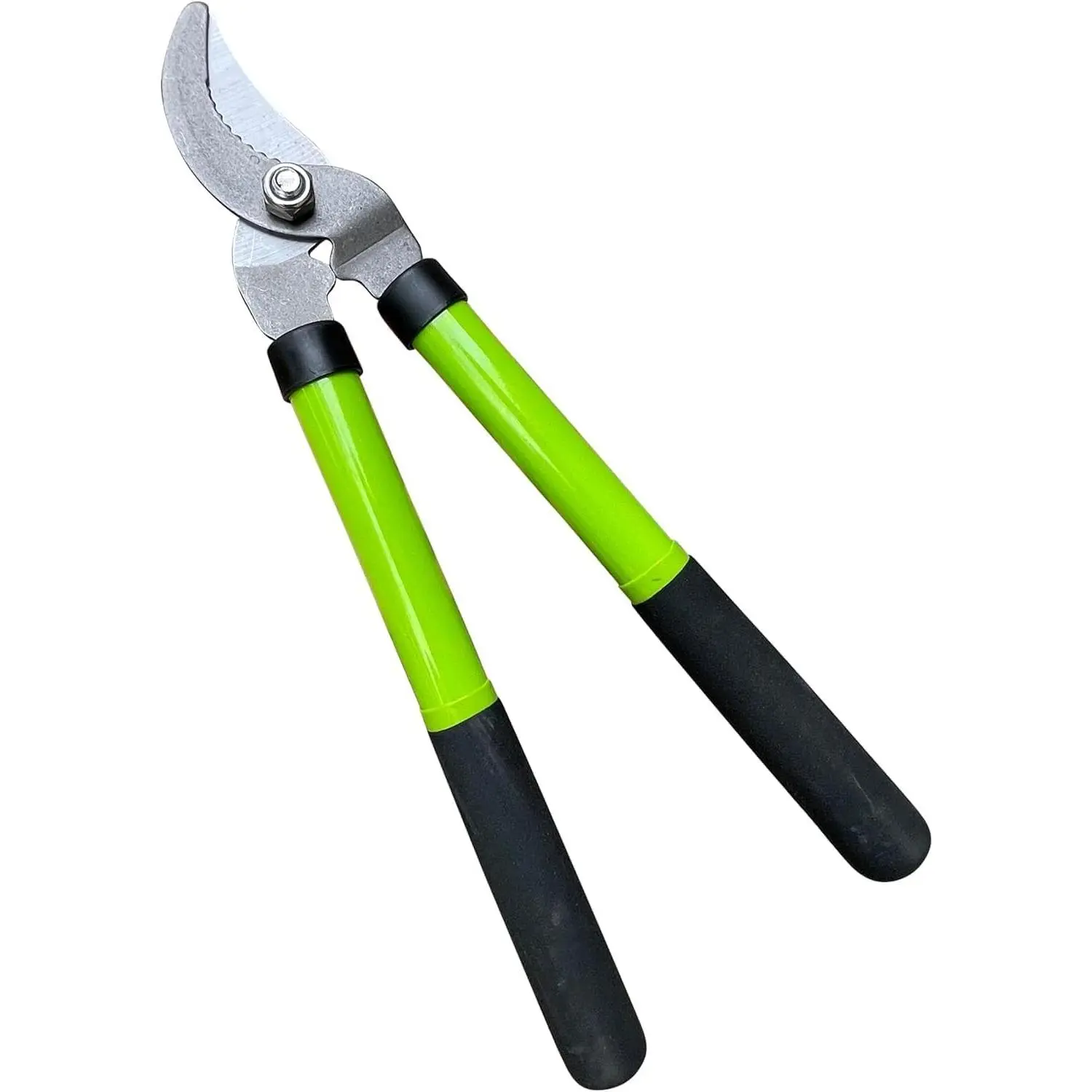 Compact 15 Inch Bypass Loppers Heavy Duty Tree Trimmer & Branch Cutter – High Carbon Steel Blade Gardening Pruning Shears with Comfort Grip Handles – Cut Thick Branches with EaseGift