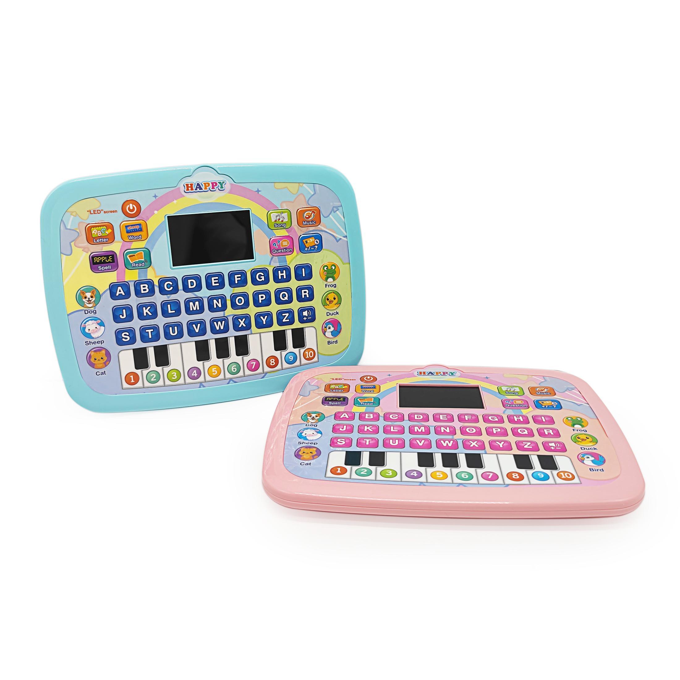 English Learning Machine, Educational Toy with LED Screen, 8 Modes Including 6 Learning and 2 Music Modes, Requires Aa Batteries