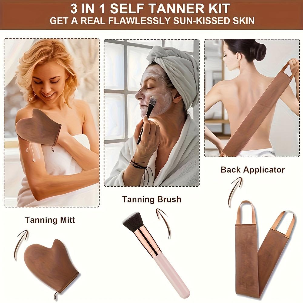 Makeup Brush Set, Soft and Comfortable Grip, Quick Oil Application, Non-Sticky Body Brushes, Fine and Smooth Hair Feel