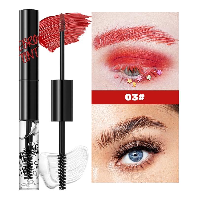 Long-Lasting Waterproof Sweatproof Mascara, Natural Volumizing Effect, Dual-Ended Balm Formula, Single Item Packaging