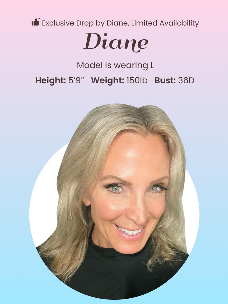 【Diane's Exclusive】Women's High Neck Loose Fit Knit Sweater, French Elegance Casual Long Sleeve Pullover, Fall & Winter Plain Color Top