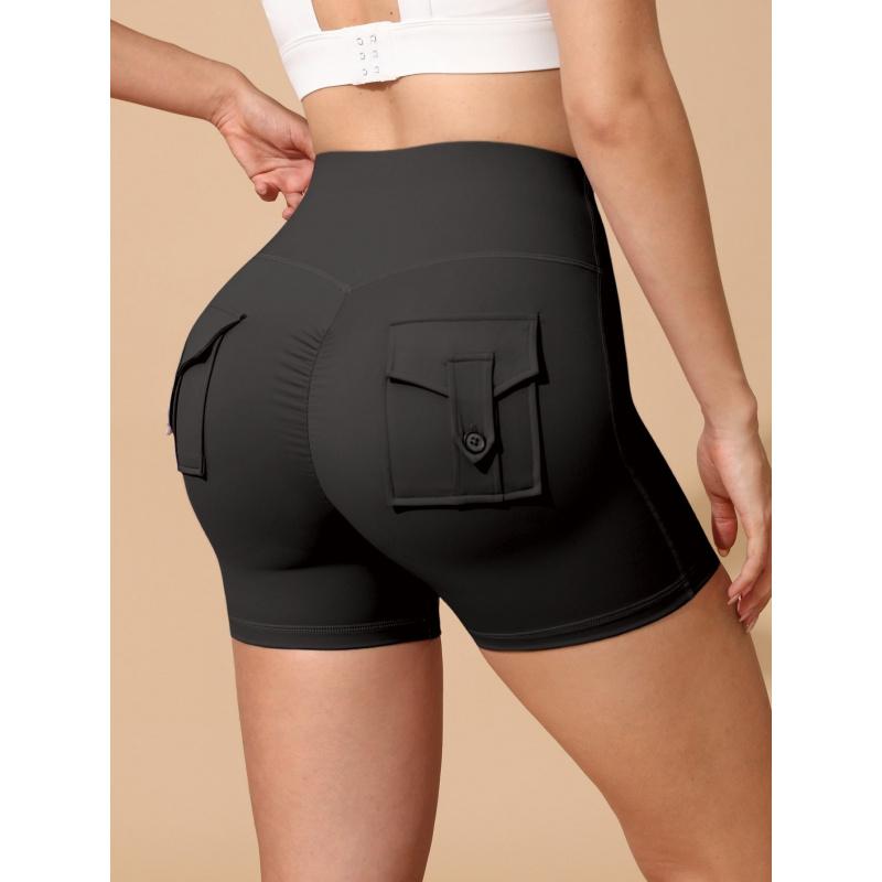 High Waist Yoga Pants with Phone Pocket| Butt Lifting Micro Flare Leggings No Chafing Workout Leggings