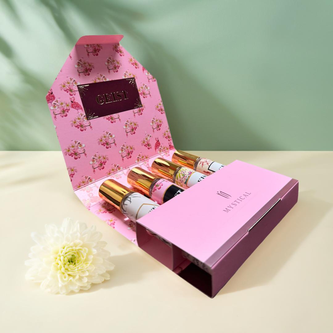 Women's Perfume set,Floral and Fruity,Thanksgiving,Christmas,Valentine's Day,20ml*4