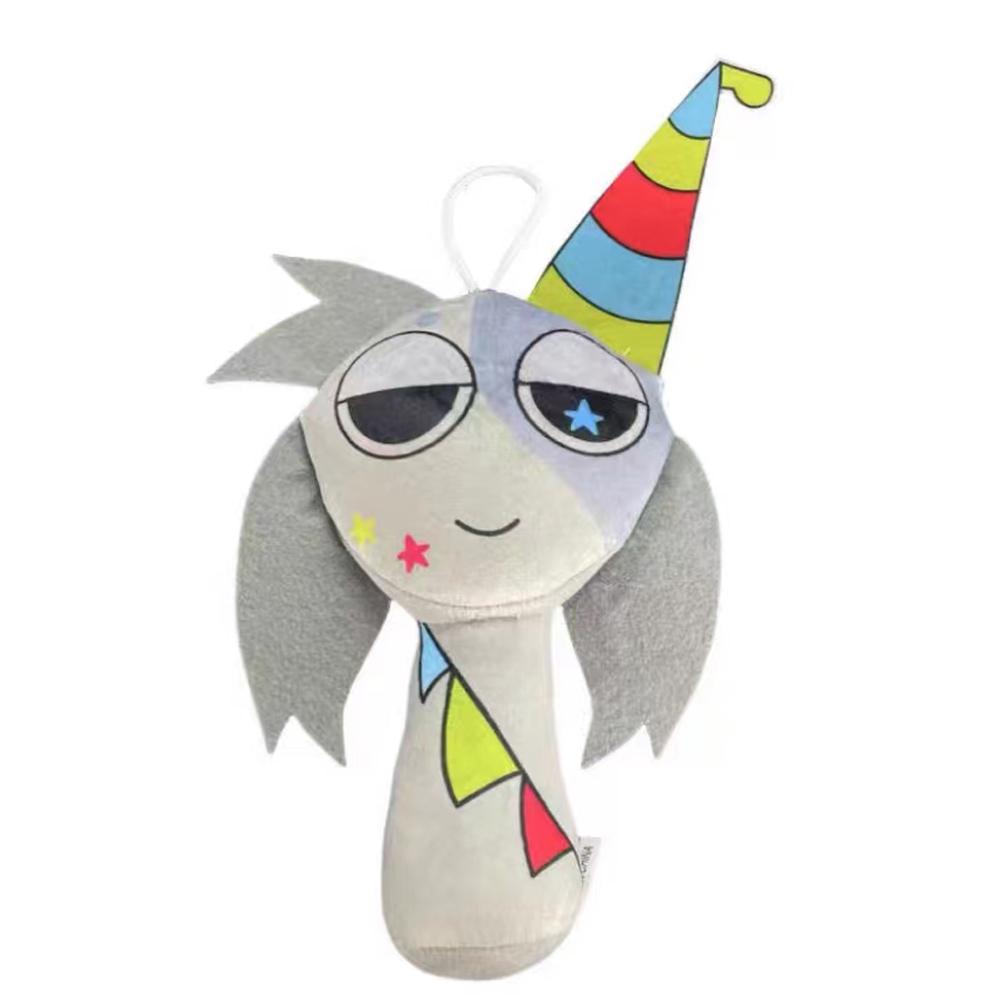 Sprunki Plush Toys Interactive Realistic Bunny Soft Stuffed Animal Pillow Figure Doll 8'' Perfect Gifts for Christmas Birthday Kids Adults Lightweight & Soft