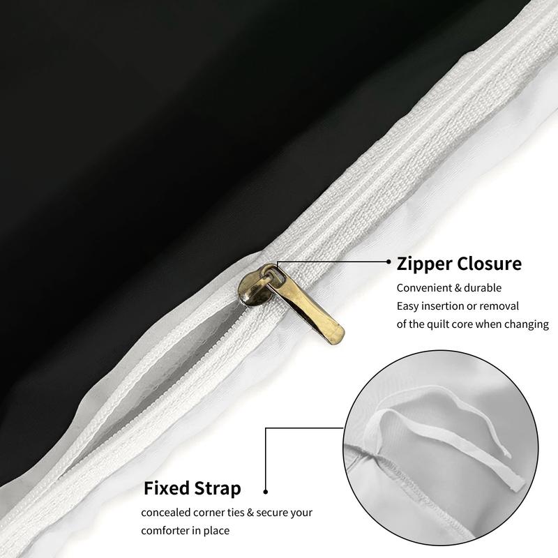 Rick and Morty Pattern Duvet Cover Set, Soft and Durable Bedroom Bedding Set for Kids and Teens, Includes 1 Duvet Cover and 1 or 2 Pillowcases