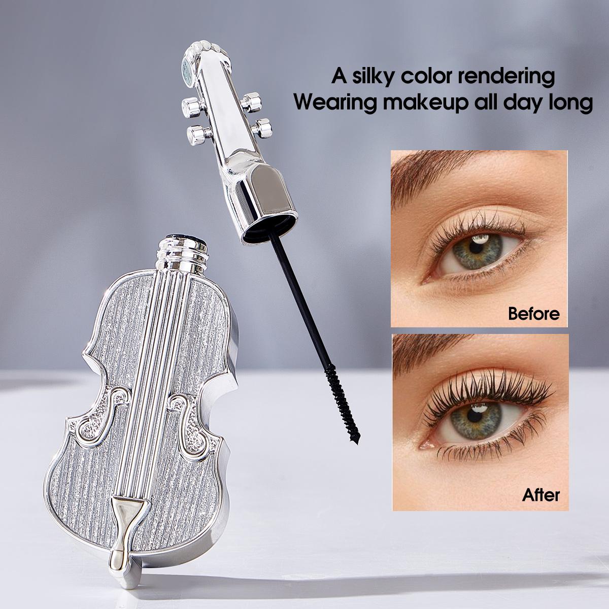 Long lasting curly mascara, color rendering, waterproof and lightweight mascara