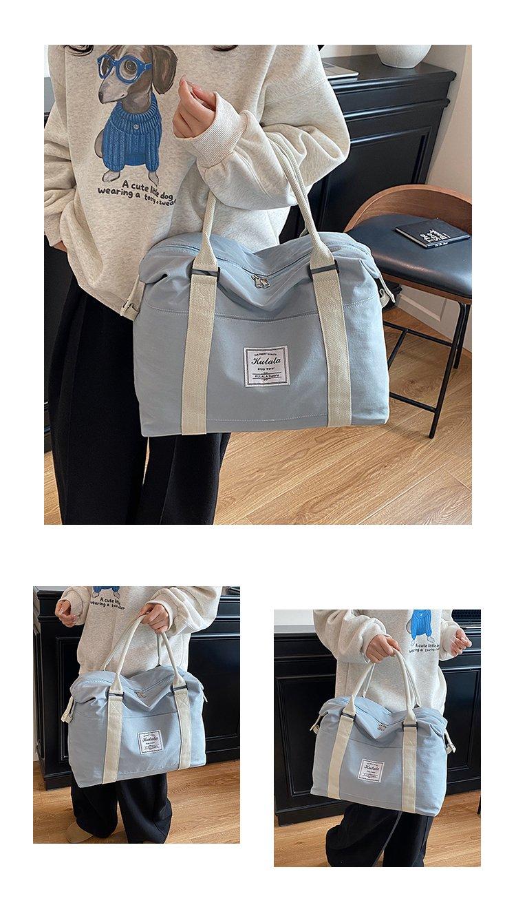 1PC Casual Travel Tote Bag Large Capacity Multi-Functional Handbag Crossbody Bag with Shoe Compartment for Gym Business Trip