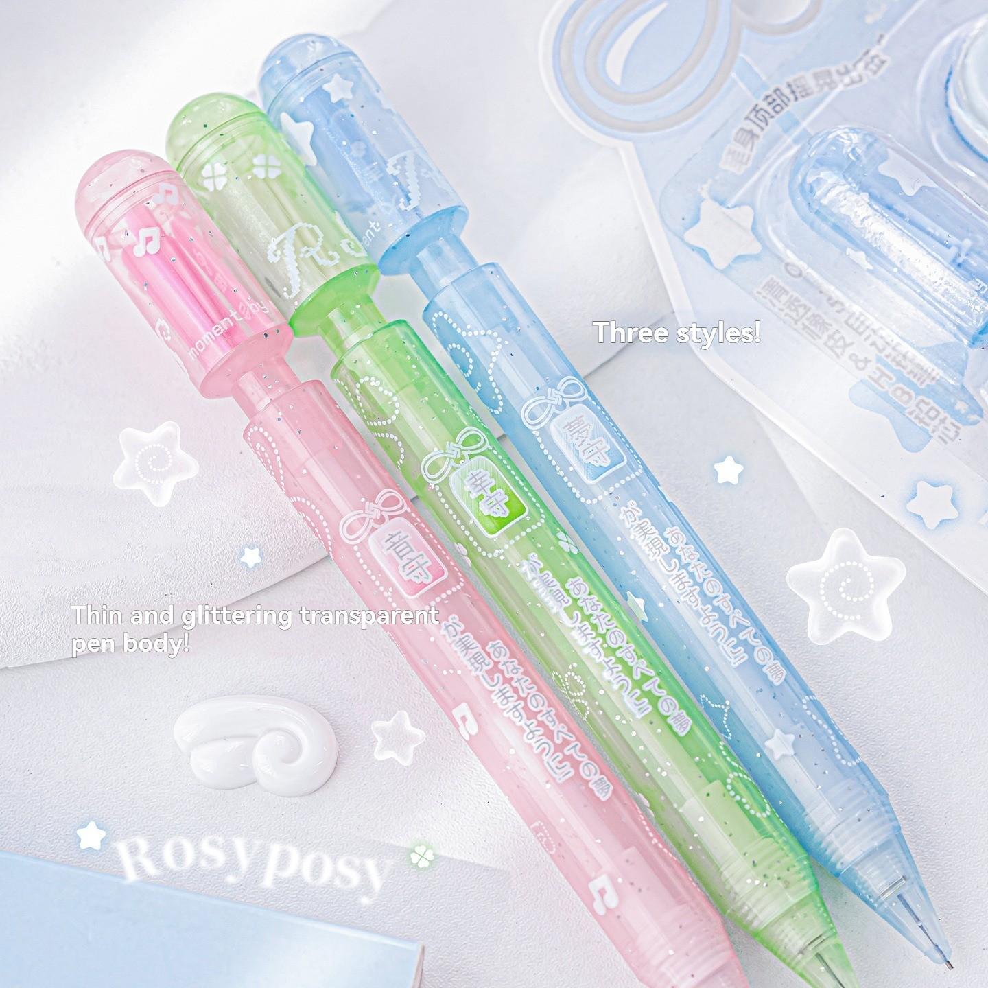 Student-Designed Continuous Lead Automatic Pencil Set, Ideal for Academic Use, Durable & Smooth Writing Instrument