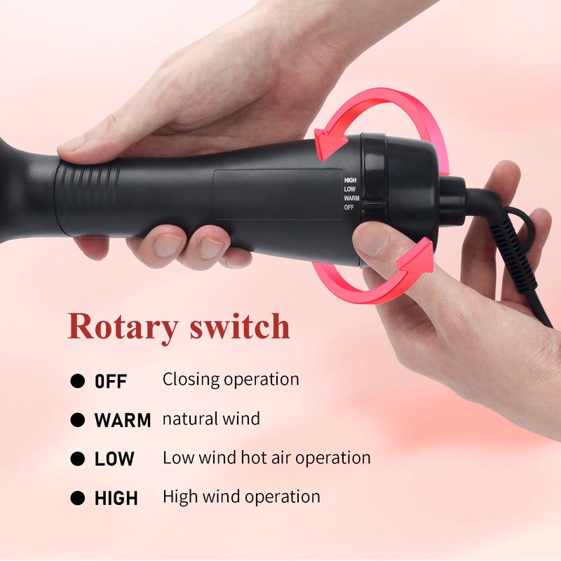 3 in 1 Hair Dryer Brush, Hair Straightening Comb, Hair Curler Comb for Women, Multifunctional Blow Dryer Brush for Home & Salon Use, Hair Straighteners, Thermal Brush Straightener 3 in 1 Hair Dryer Brush, Hair Straightening Comb, Hair Curler Comb for Women, Multifunctional Blow Dryer Brush for Home & Salon Use, Hair Straighteners, Thermal Brush Straightener