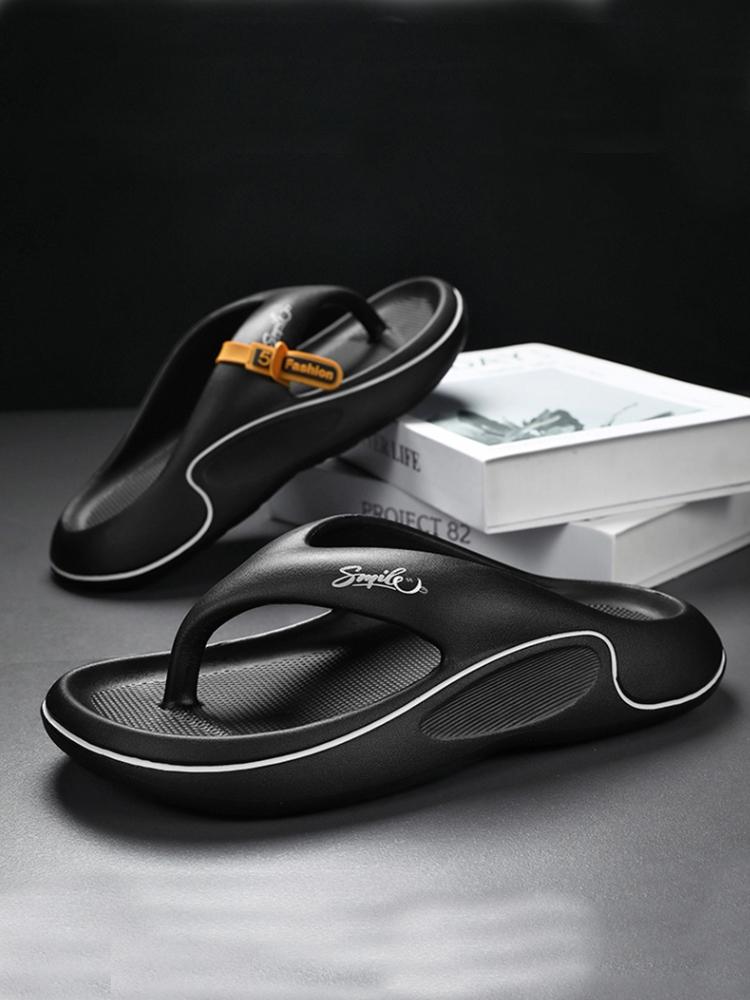 Unisex's Solid Color Orthotic Slides, Casual Comfortable Breathable Beach Sandals, Foot Care Slippers for Indoor & Outdoor Wear