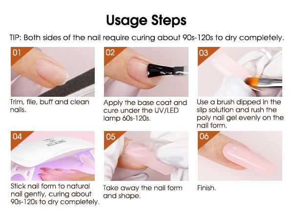 ROSALIND 14Colors Poly Nail Gel Kit with Mini 8LED UV Nail Lamp Drying Nail Art Accessories kit,Clear Pink Glitter Gel Manicure Builder Nail Strengthener Gel for Starter Cutics Extension Nail Gel Drying