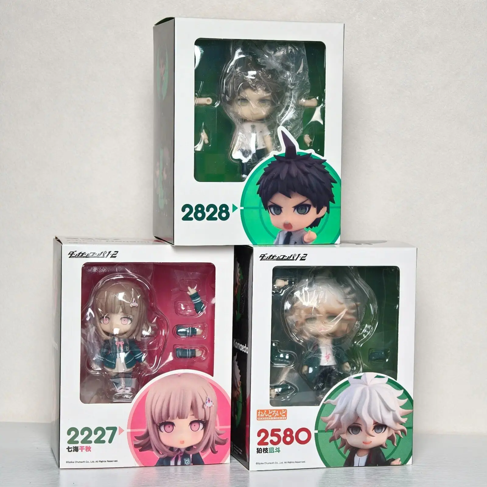 2026 hot item Action Figure Danganronpa #2333 Nanami Chiaki #2580 Nagito Komaeda #2828 Hinata Hajime Figurine Collectible Model Doll Toys Gift Popular toys