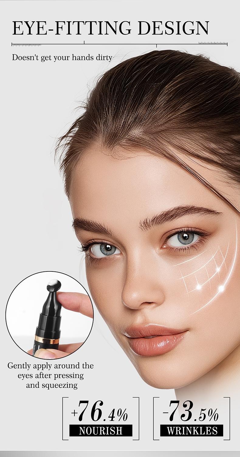 Press Massage Firming Gentle Eye Cream Moisturizing Refreshing Eyelid Care Essence Hydrating Emulsion, Skin Nourishing &