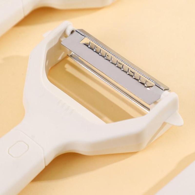 2026 New 2-In-1 Vegetable Peeler, Multi-Functional Peeler and Grater, Kitchen Fruit Peeling Chopping Tool, Essential Cooking Accessory
