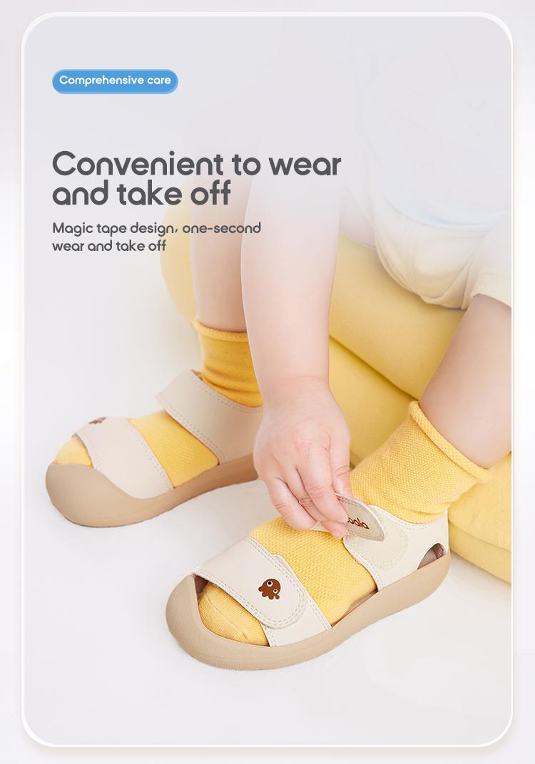 Balabala 2026 new children's shoes children's  sandals for boysand baby soft-soled summer girls' Toe Protection non-slip barefoot shoes