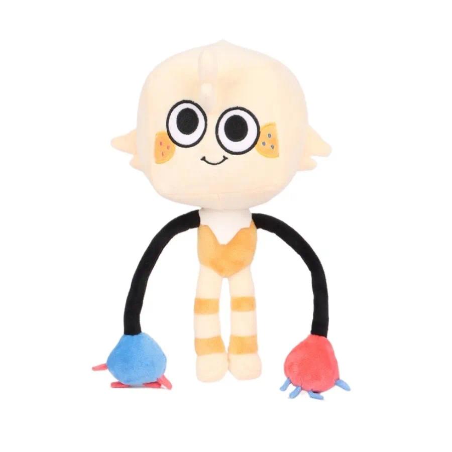 New Dandy's World 35cm Plush Cute Dandy World Scrap Stuffed Horror Game Goob Pebble Plushie Soft Pillow Doll Children Gifts Doll