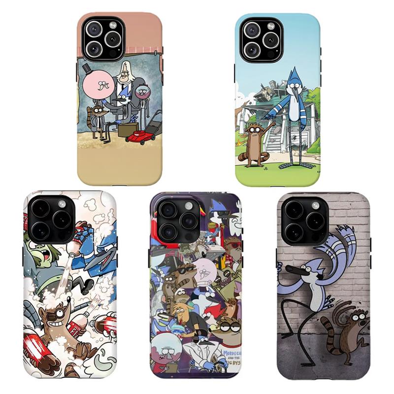 Regular Sh0w Character Collage Phone Case | 2010s Cartoon Aesthetic,Compatible for iPhone 16 15 14 13 12 11 17Pro Max,for Samsung S25 S24 S23 S22 Ultra,Durable Dual-Layer design phone cover,Perfect Gift for Her