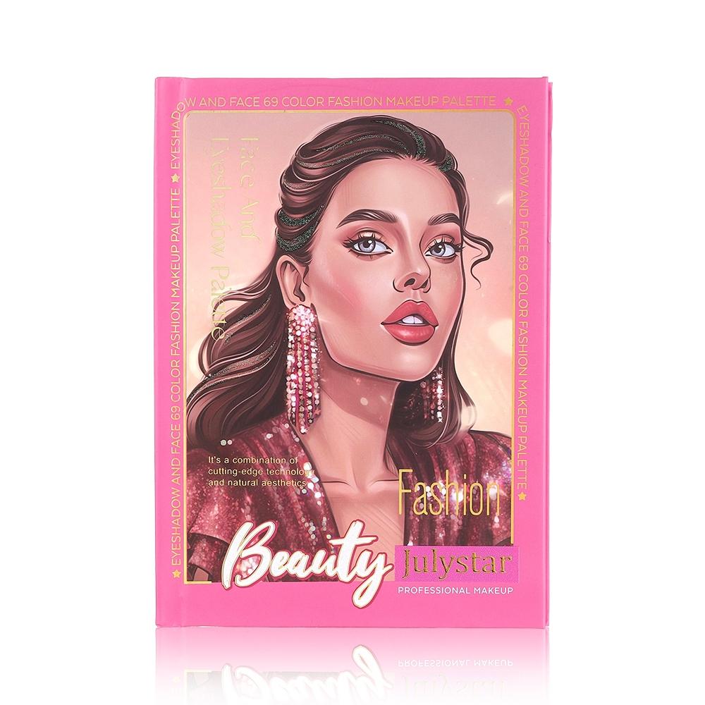 New Girl Eyeshadow Palette, Multi-Color Matte Shimmer, Long-Lasting Easy Application, Professional Face Makeup Luxury Set